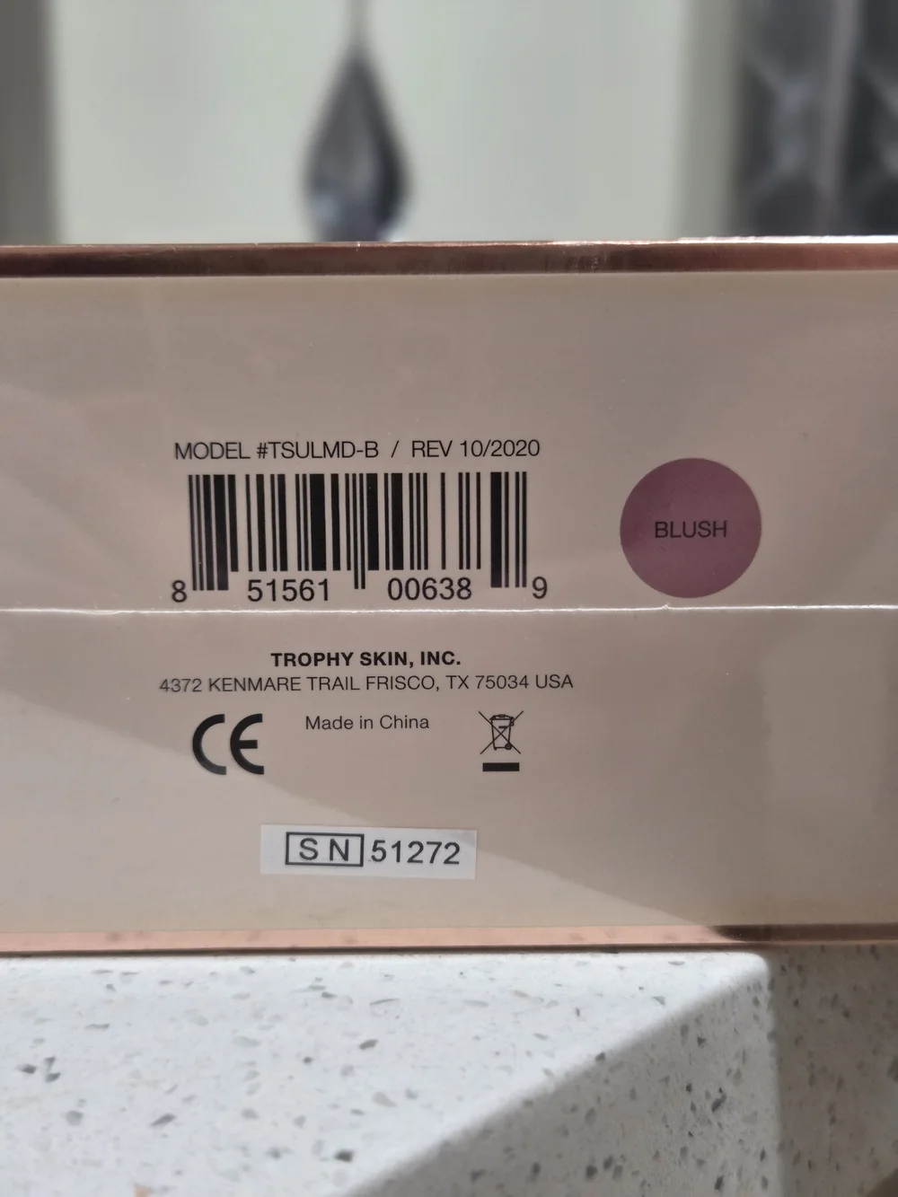 TROPHY SKIN UltradermMD 3-in-1 Skincare Device - White & Rose Gold